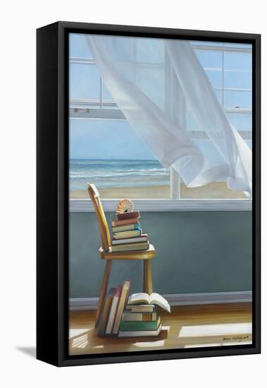 Summer Reading List-Karen Hollingsworth-Framed Stretched Canvas