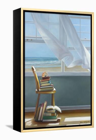 Summer Reading List-Karen Hollingsworth-Framed Stretched Canvas