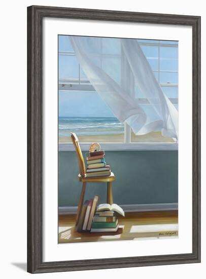 Summer Reading List-Karen Hollingsworth-Framed Art Print