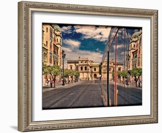 Summer Reflection Glide-Felipe Rodriguez-Framed Photographic Print