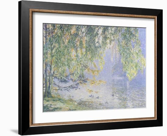 Summer Reflections-Fernand Lantoine-Framed Giclee Print