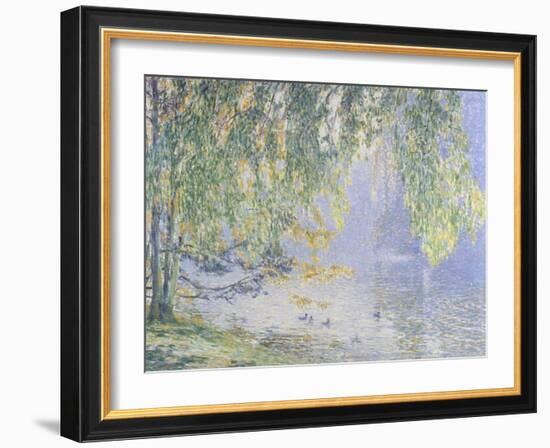 Summer Reflections-Fernand Lantoine-Framed Giclee Print