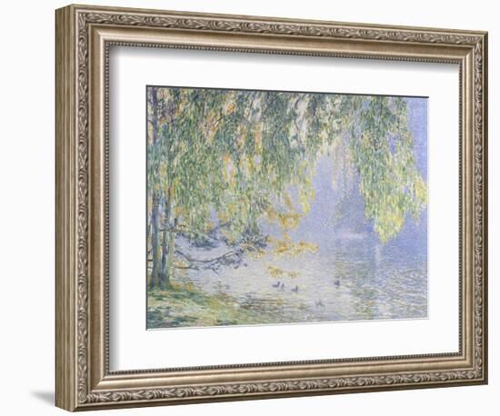 Summer Reflections-Fernand Lantoine-Framed Giclee Print