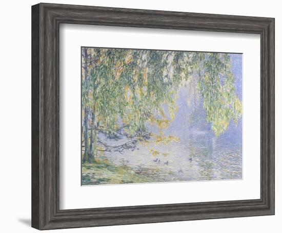 Summer Reflections-Fernand Lantoine-Framed Giclee Print