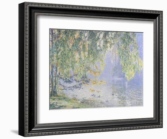 Summer Reflections-Fernand Lantoine-Framed Giclee Print