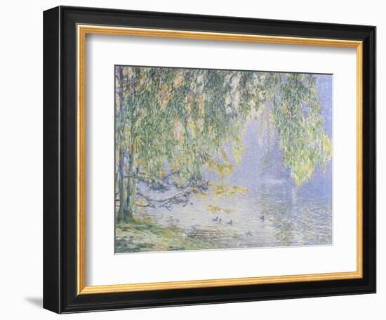 Summer Reflections-Fernand Lantoine-Framed Giclee Print