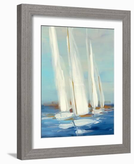 Summer Regatta II-Julia Purinton-Framed Premium Giclee Print