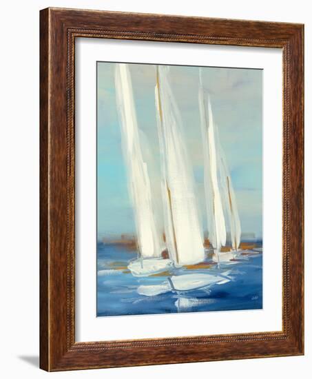 Summer Regatta II-Julia Purinton-Framed Premium Giclee Print