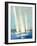 Summer Regatta II-Julia Purinton-Framed Premium Giclee Print