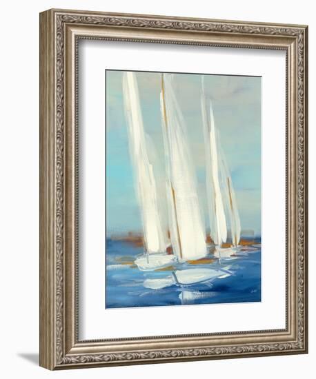 Summer Regatta II-Julia Purinton-Framed Art Print