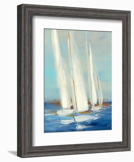 Summer Regatta II-Julia Purinton-Framed Art Print