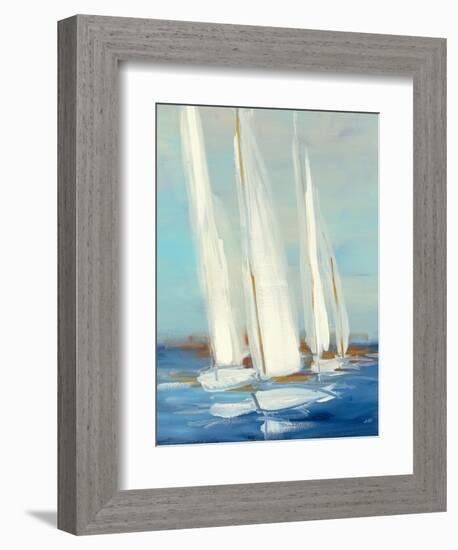 Summer Regatta II-Julia Purinton-Framed Art Print