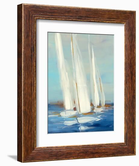 Summer Regatta II-Julia Purinton-Framed Art Print