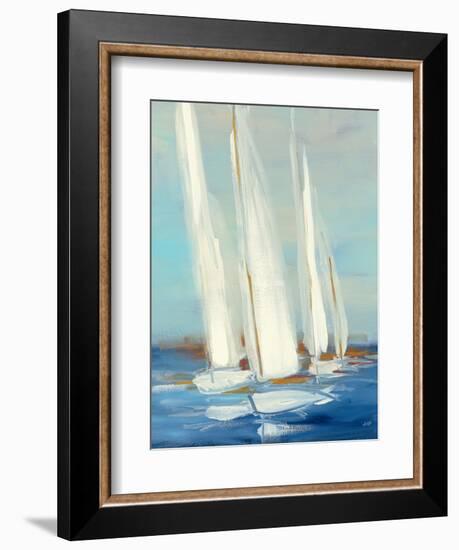 Summer Regatta II-Julia Purinton-Framed Art Print