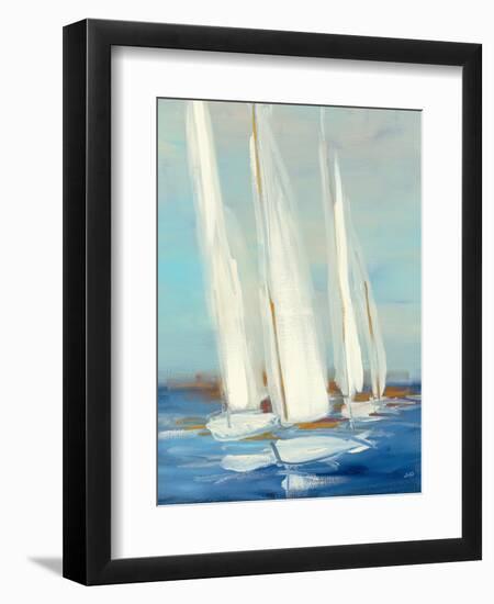 Summer Regatta II-Julia Purinton-Framed Art Print