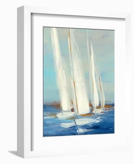 Summer Regatta II-Julia Purinton-Framed Art Print