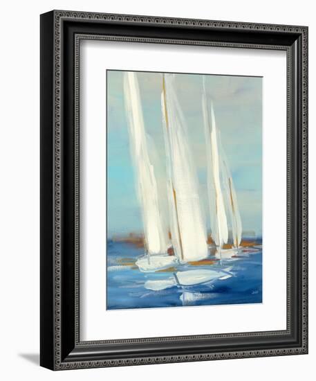 Summer Regatta II-Julia Purinton-Framed Art Print