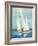 Summer Regatta III-Julia Purinton-Framed Premium Giclee Print