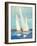 Summer Regatta III-Julia Purinton-Framed Premium Giclee Print