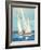 Summer Regatta III-Julia Purinton-Framed Premium Giclee Print