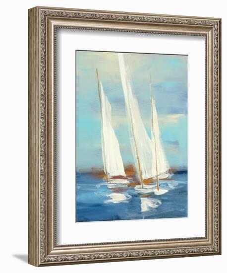 Summer Regatta III-Julia Purinton-Framed Art Print