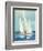 Summer Regatta III-Julia Purinton-Framed Art Print