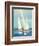 Summer Regatta III-Julia Purinton-Framed Art Print