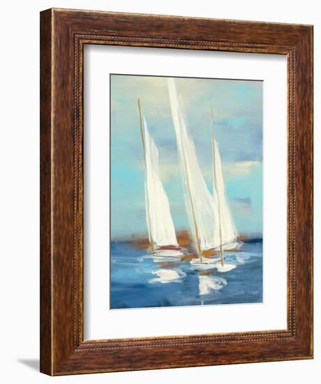 Summer Regatta III-Julia Purinton-Framed Art Print