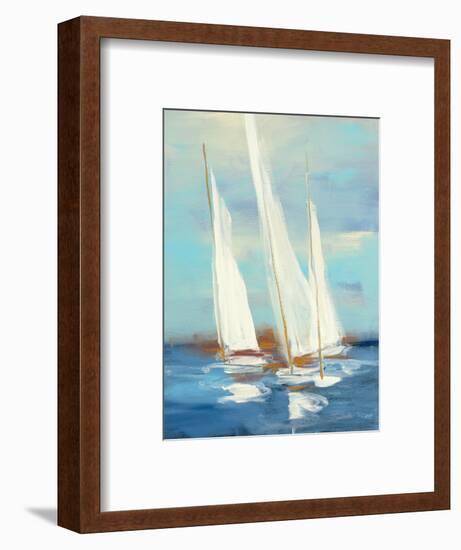 Summer Regatta III-Julia Purinton-Framed Art Print