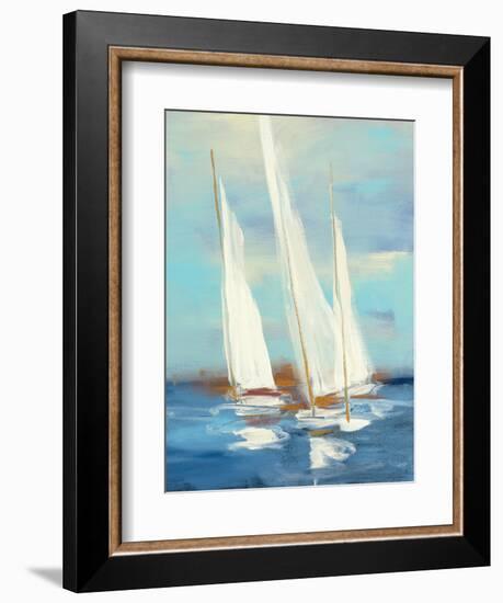 Summer Regatta III-Julia Purinton-Framed Art Print