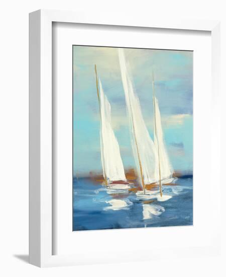 Summer Regatta III-Julia Purinton-Framed Art Print