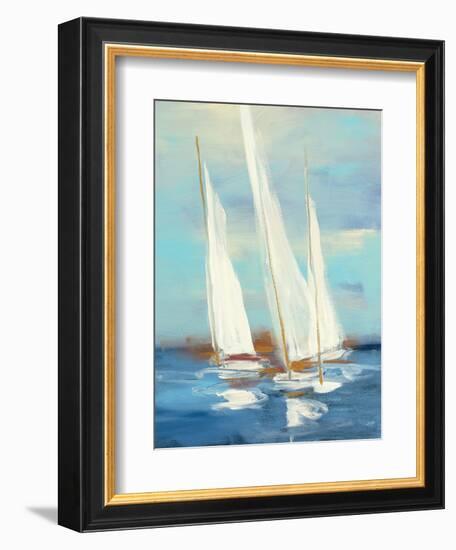 Summer Regatta III-Julia Purinton-Framed Art Print