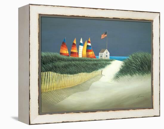 Summer Rentals-Lowell Herrero-Framed Stretched Canvas