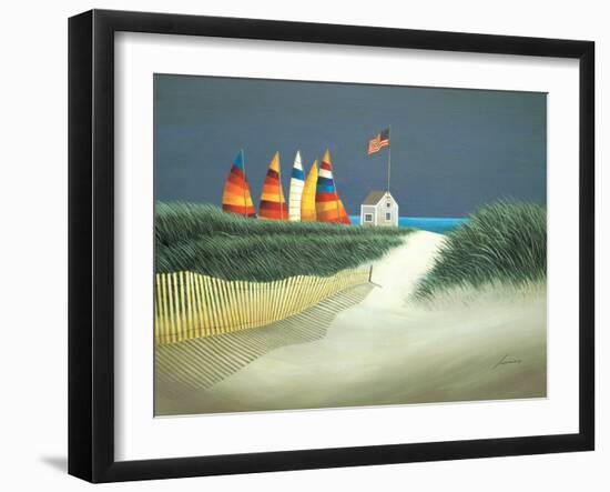 Summer Rentals-Lowell Herrero-Framed Art Print