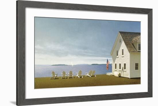 Summer Retreat-Zhen-Huan Lu-Framed Art Print