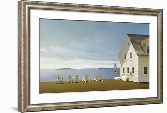 Summer Retreat-Zhen-Huan Lu-Framed Art Print