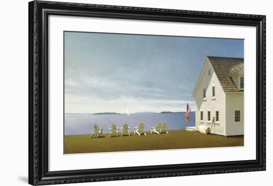 Summer Retreat-Zhen-Huan Lu-Framed Art Print