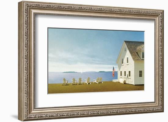 Summer Retreat-Zhen-Huan Lu-Framed Giclee Print