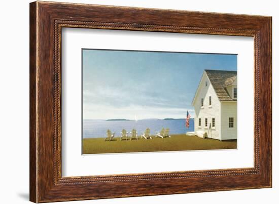 Summer Retreat-Zhen-Huan Lu-Framed Giclee Print