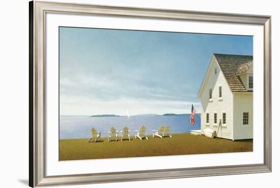 Summer Retreat-Zhen-Huan Lu-Framed Giclee Print