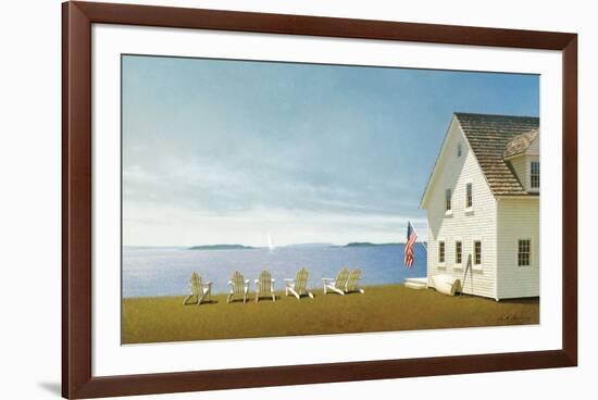 Summer Retreat-Zhen-Huan Lu-Framed Giclee Print