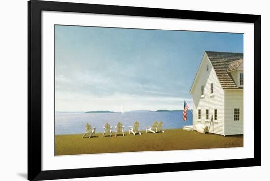 Summer Retreat-Zhen-Huan Lu-Framed Giclee Print