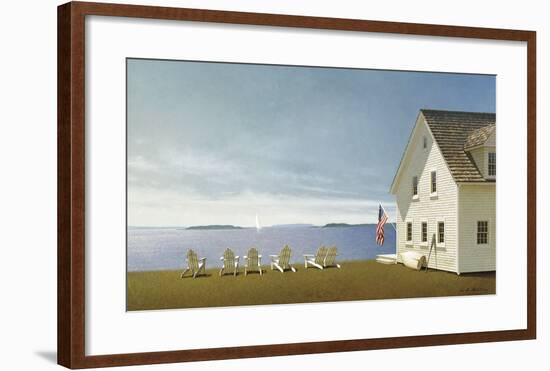 Summer Retreat-Zhen-Huan Lu-Framed Art Print