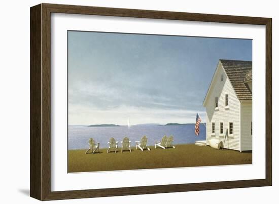 Summer Retreat-Zhen-Huan Lu-Framed Giclee Print