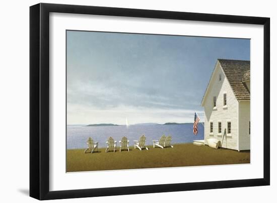 Summer Retreat-Zhen-Huan Lu-Framed Giclee Print