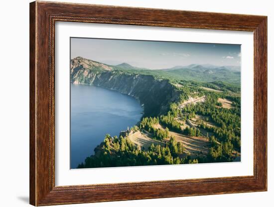 Summer Rim Shot, Southern Oregon, Crater Lake National Park-Vincent James-Framed Photographic Print