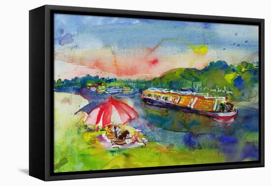 Summer River, 1989-Brenda Brin Booker-Framed Premier Image Canvas