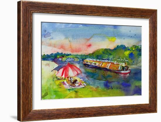 Summer River, 1989-Brenda Brin Booker-Framed Giclee Print