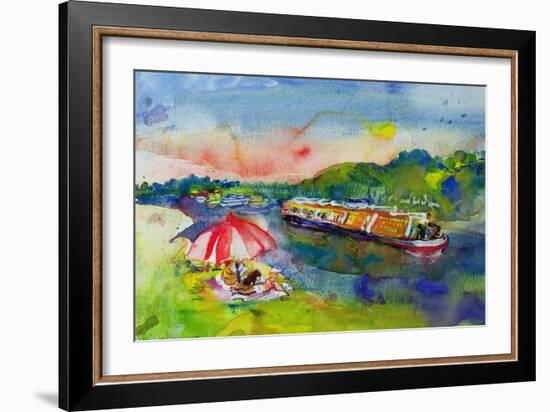 Summer River, 1989-Brenda Brin Booker-Framed Giclee Print