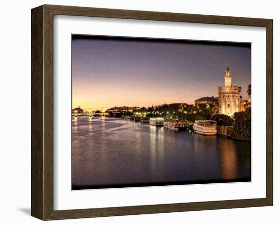 Summer River-Felipe Rodriguez-Framed Photographic Print